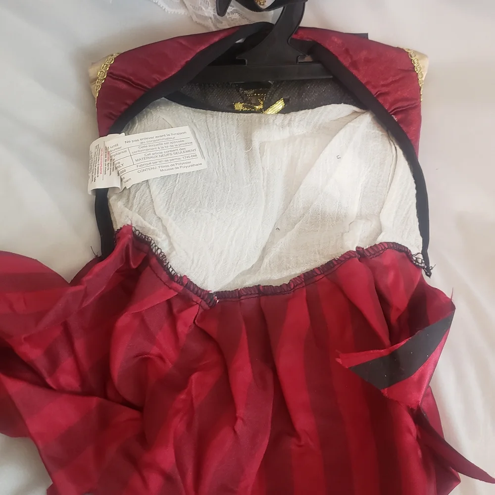 Rubie's Pirate Dog Costume - Red and White